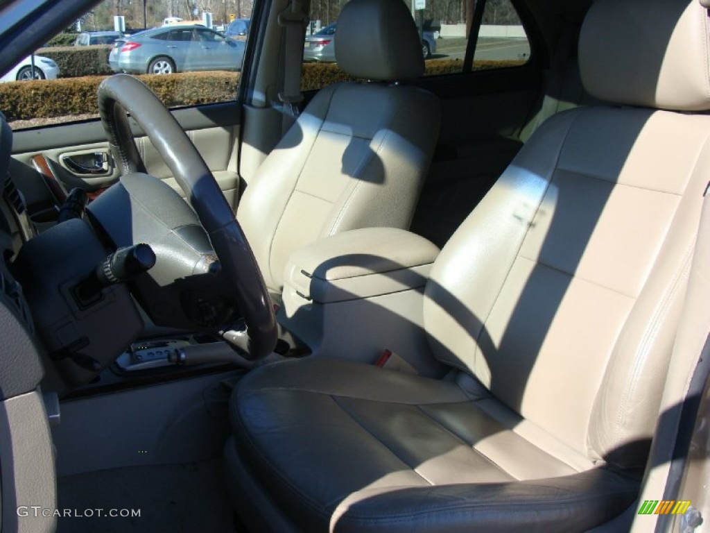 2005 Sorento EX 4WD - Sand Beige Metallic / Beige photo #20