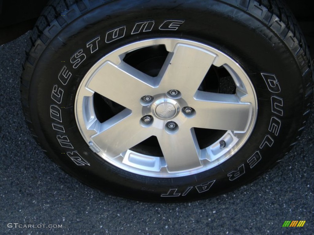 2009 Jeep Wrangler Unlimited Sahara 4x4 Wheel Photo #60829994