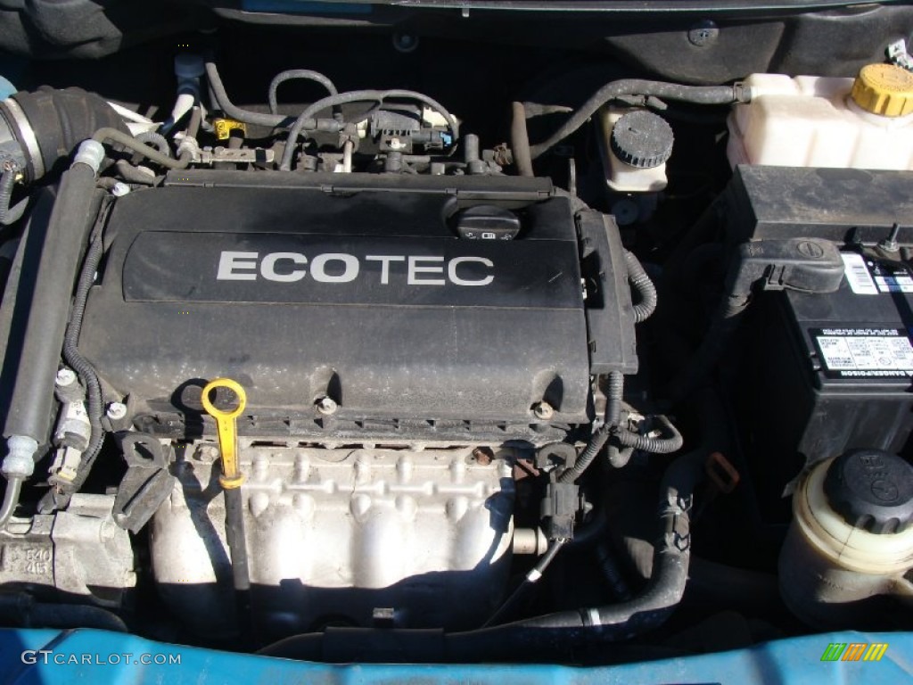 2009 Chevrolet Aveo Aveo5 LT 1.6 Liter DOHC 16-Valve VVT Ecotec 4 Cylinder Engine Photo #60830330