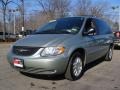 Satin Jade Pearl 2003 Chrysler Town & Country LX Exterior