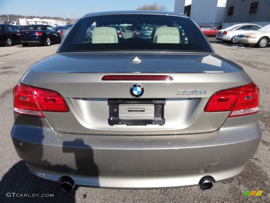 2009 3 Series 335i Convertible - Platinum Bronze Metallic / Cream Beige Dakota Leather photo #47