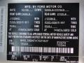 TY: Silver Metallic 2010 Ford Transit Connect XLT Cargo Van Color Code