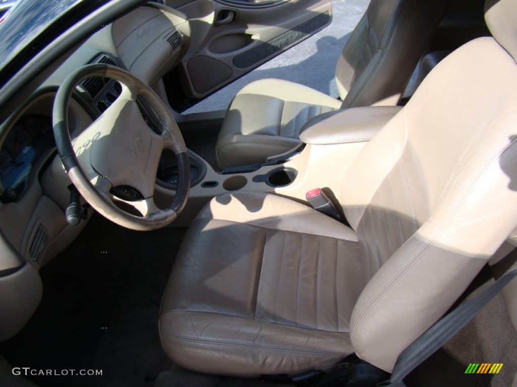 2003 Mustang GT Coupe - Black / Medium Parchment photo #8