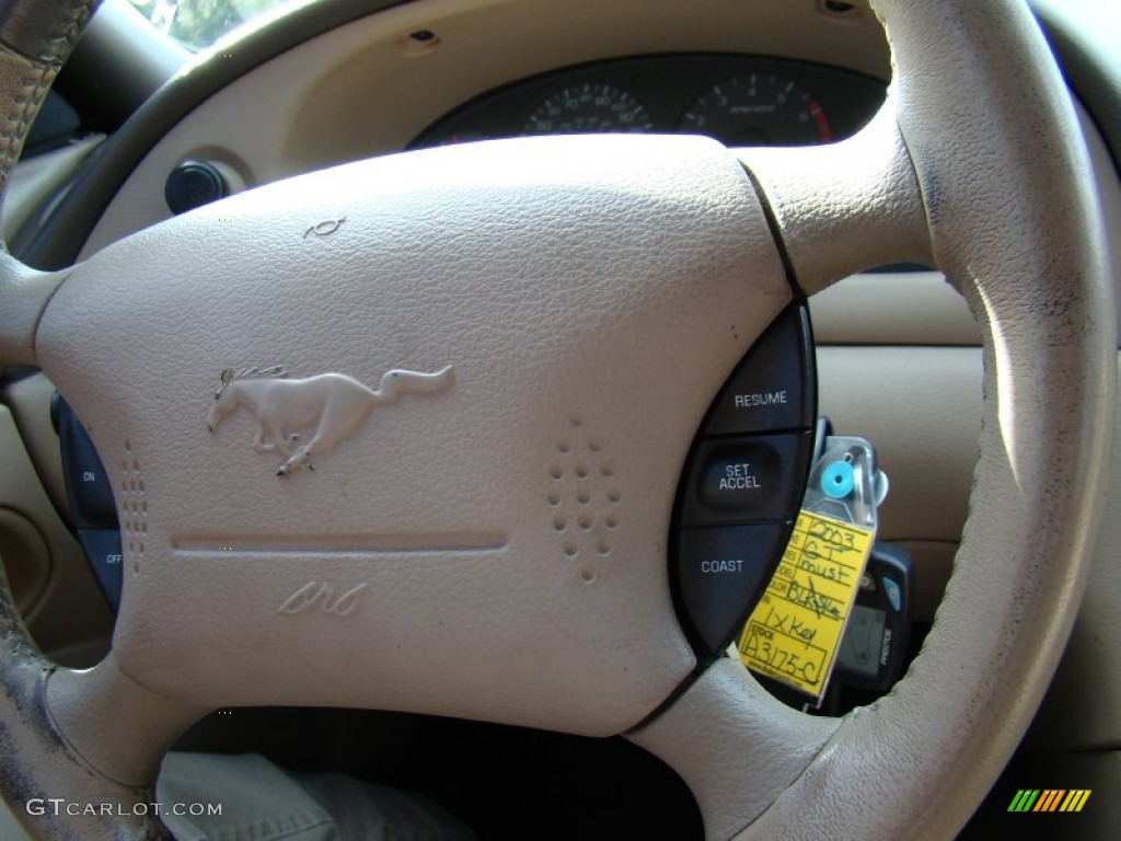 2003 Mustang GT Coupe - Black / Medium Parchment photo #19