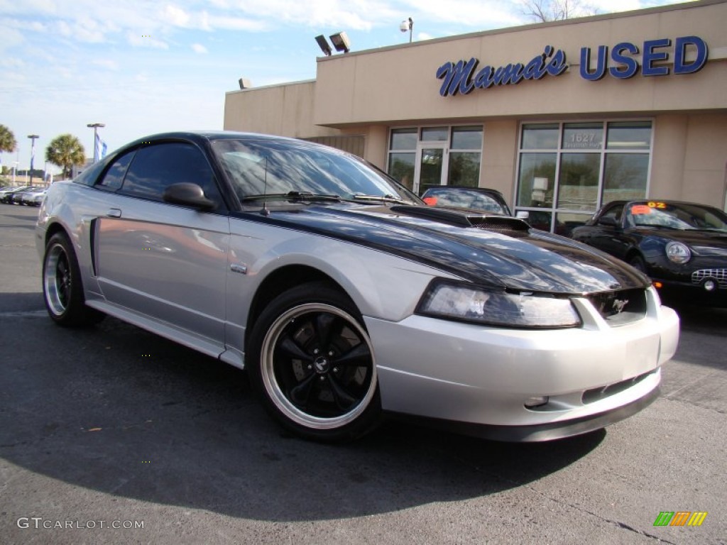 2003 Mustang GT Coupe - Black / Medium Parchment photo #25