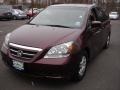 2007 Dark Cherry Pearl Honda Odyssey EX  photo #1