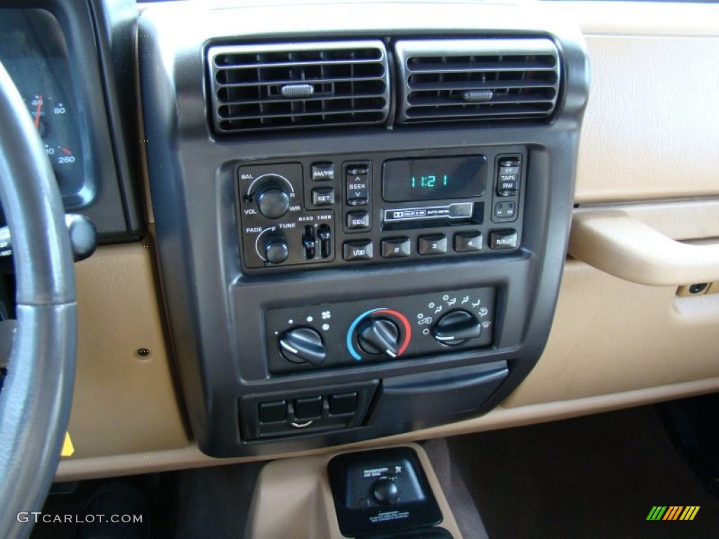 2001 Wrangler SE 4x4 - Forest Green / Camel photo #16