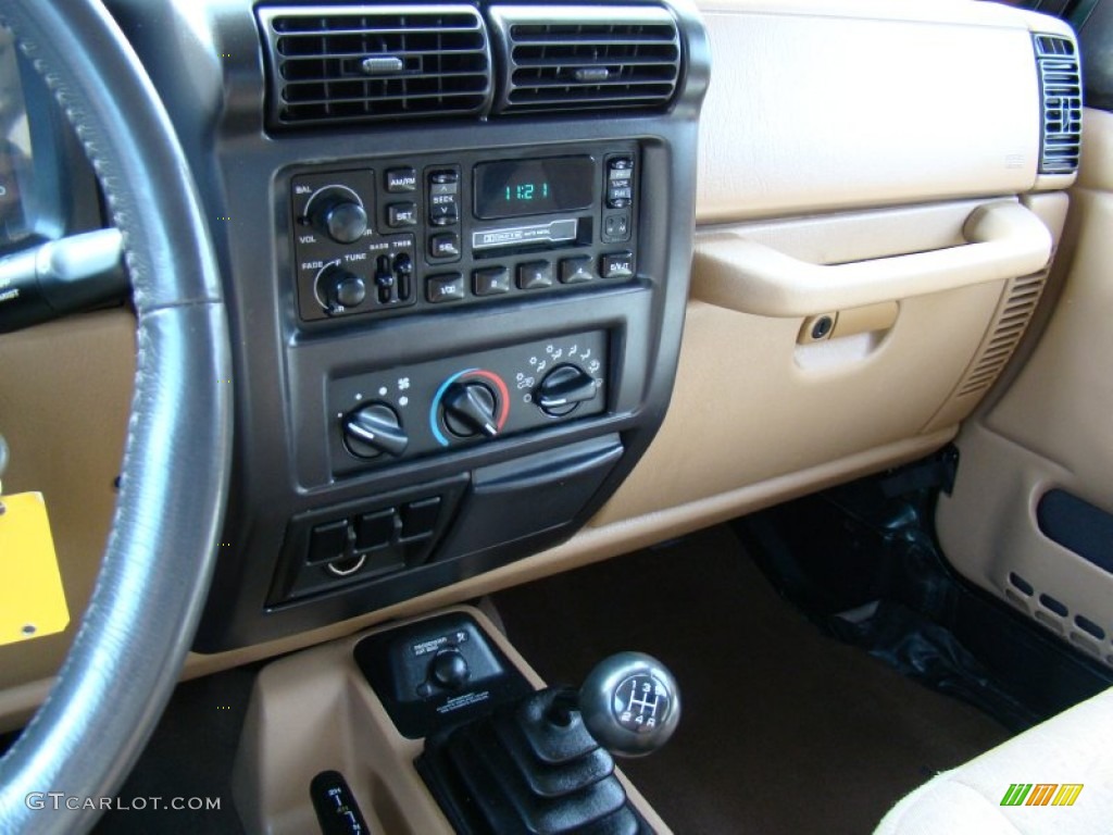 2001 Wrangler SE 4x4 - Forest Green / Camel photo #17