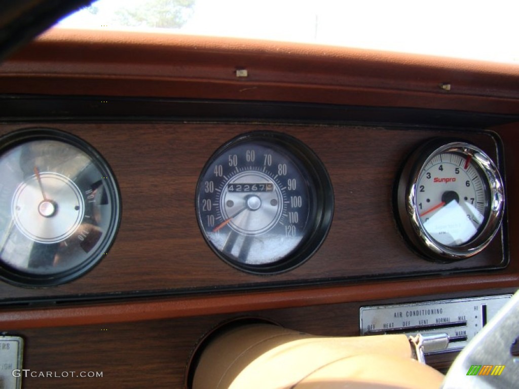 1971 Oldsmobile 442 W30 Holiday Hardtop Coupe Gauges Photo #60833177