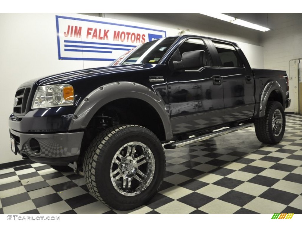 2006 F150 FX4 SuperCrew 4x4 - Black / Black photo #1