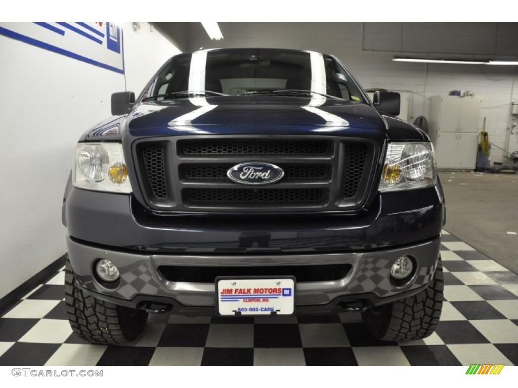 2006 F150 FX4 SuperCrew 4x4 - Black / Black photo #3