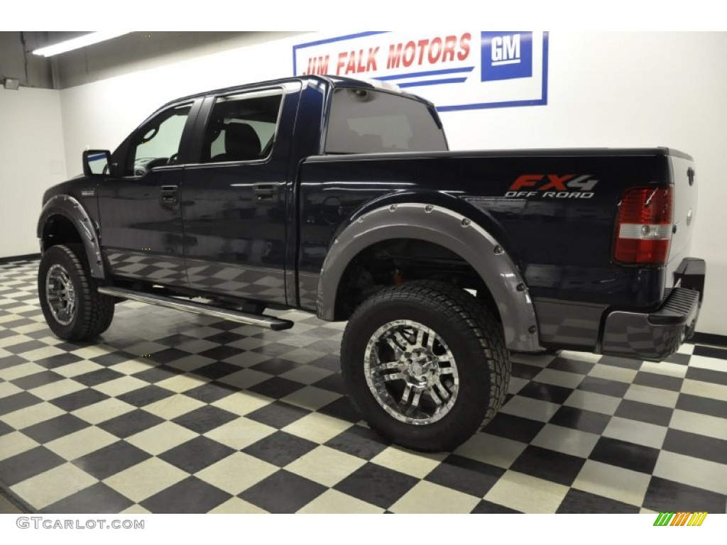 2006 F150 FX4 SuperCrew 4x4 - Black / Black photo #5