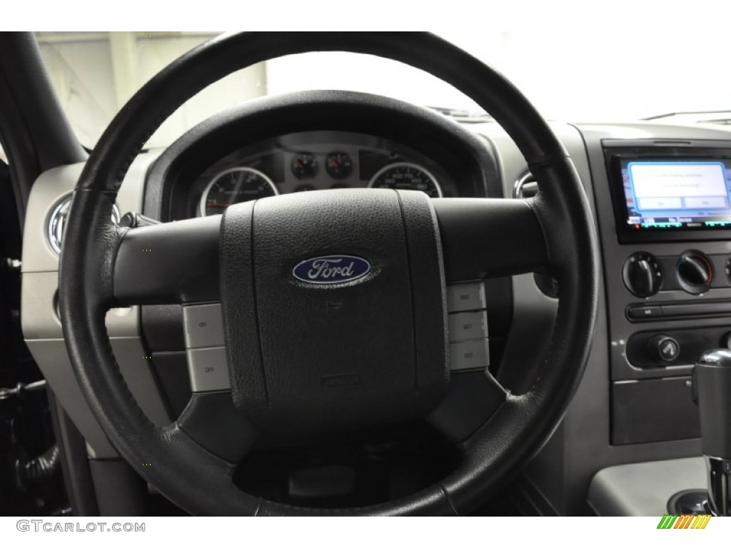 2006 F150 FX4 SuperCrew 4x4 - Black / Black photo #17