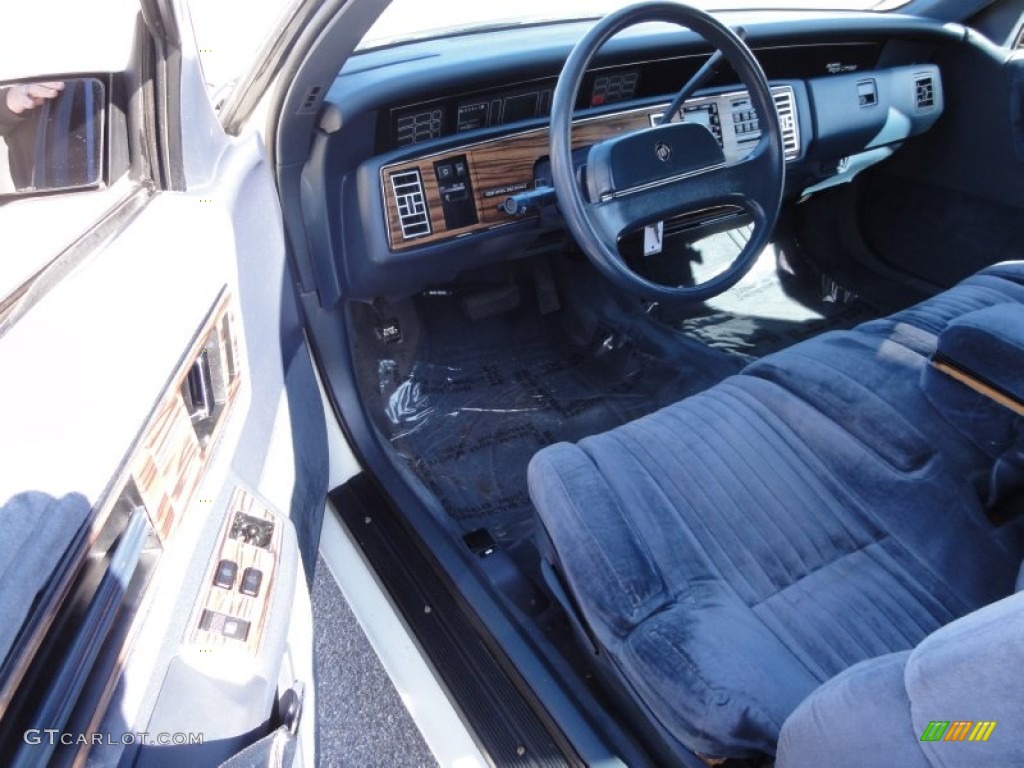 Blue Interior 1990 Buick Regal Limited Coupe Photo 60833559
