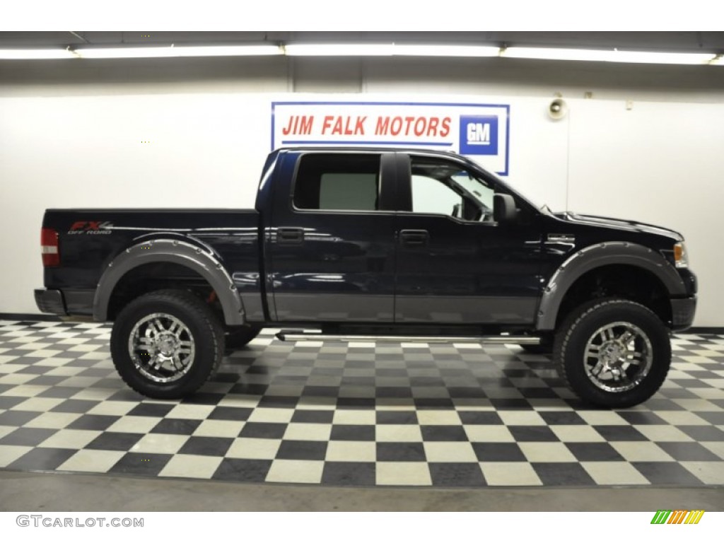 2006 F150 FX4 SuperCrew 4x4 - Black / Black photo #54