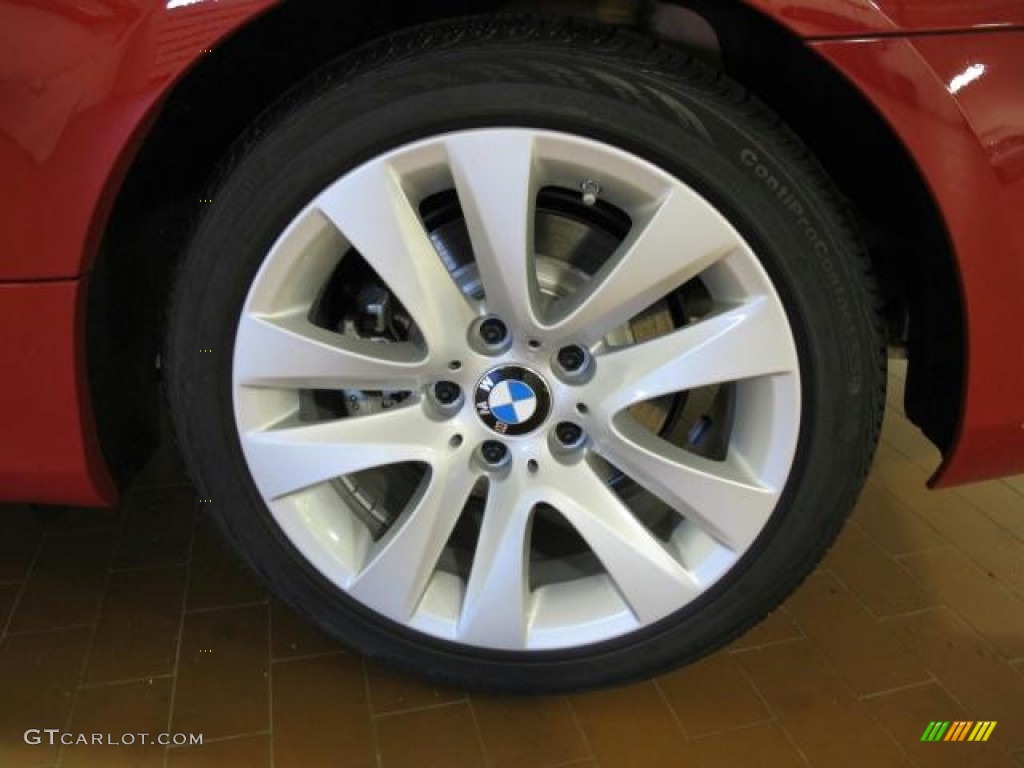 2012 3 Series 328i Coupe - Crimson Red / Oyster/Black photo #5