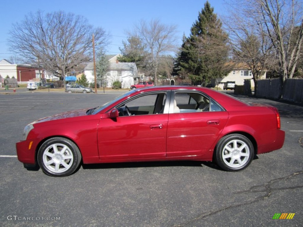 Red Line 2005 Cadillac CTS Sedan Exterior Photo #60834438