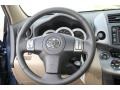 Sand Beige Steering Wheel Photo for 2012 Toyota RAV4 #60835272