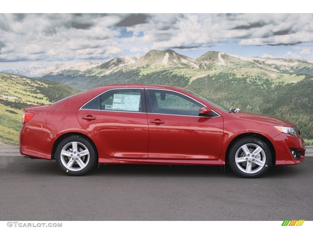 Barcelona Red Metallic 2012 Toyota Camry SE Exterior Photo #60835318