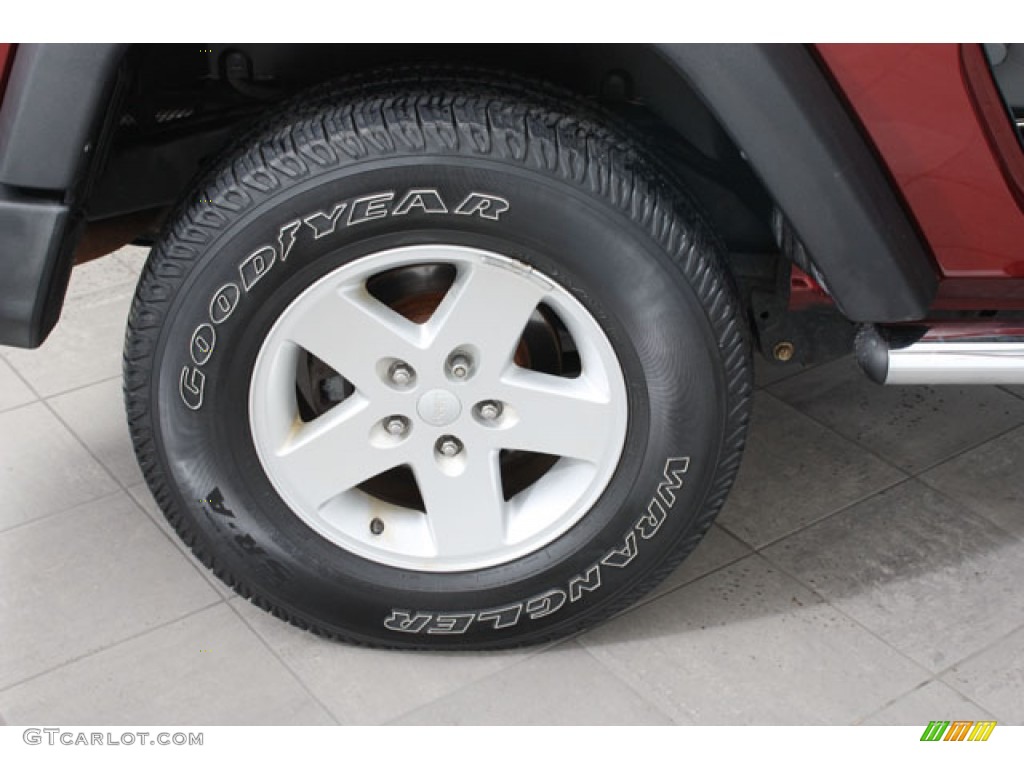 2007 Jeep Wrangler X 4x4 Wheel Photo #60835940