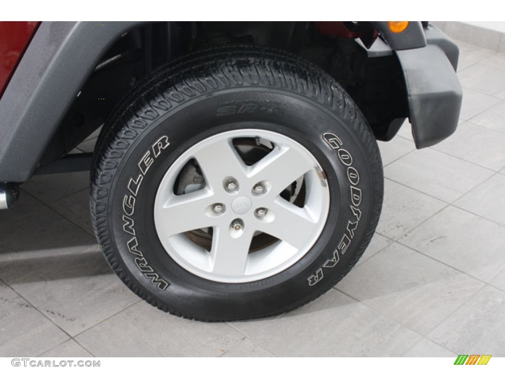 2007 Jeep Wrangler X 4x4 Wheel Photo #60835946