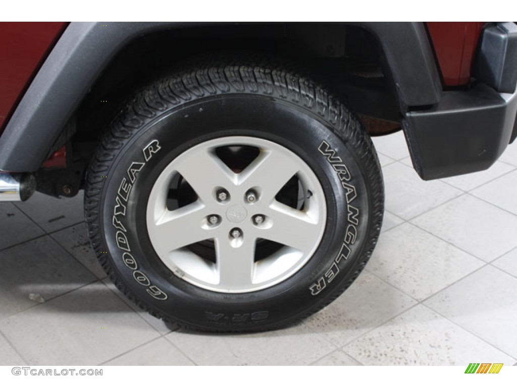 2007 Jeep Wrangler X 4x4 Wheel Photo #60835958