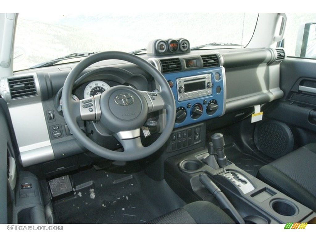 2012 Toyota FJ Cruiser 4WD Dark Charcoal Dashboard Photo #60836795