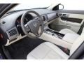 Ivory/Oyster 2009 Jaguar XF Supercharged Interior Color