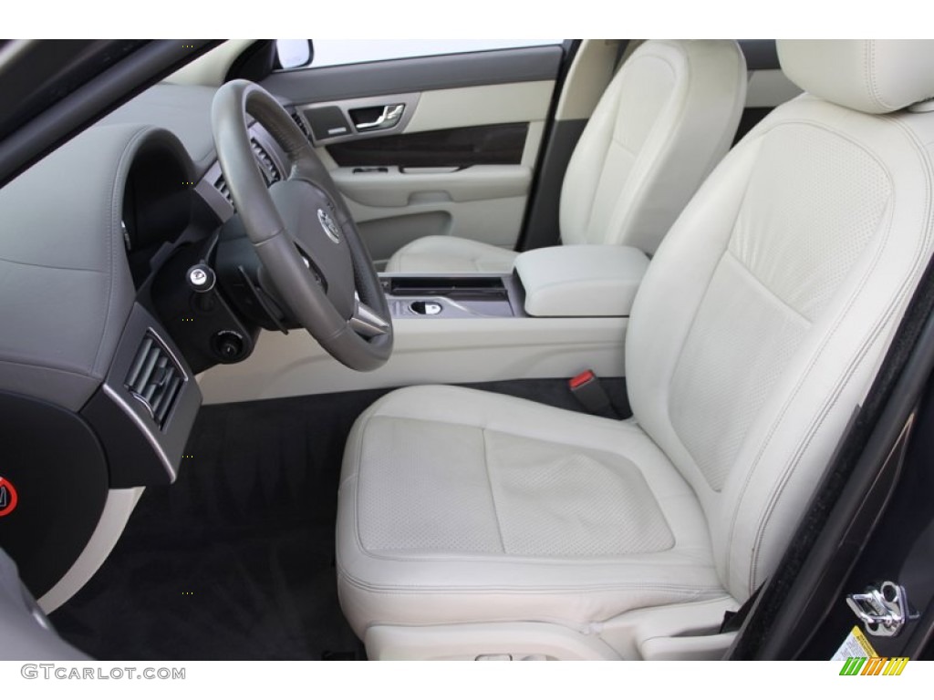 Ivory/Oyster Interior 2009 Jaguar XF Supercharged Photo #60837302