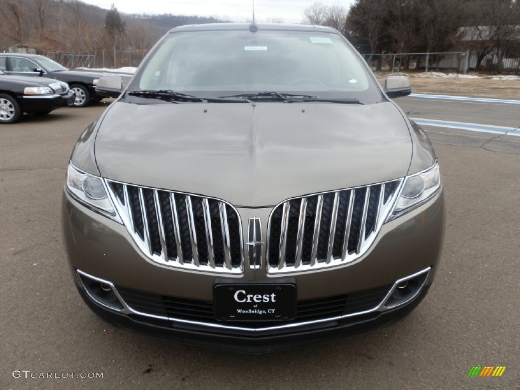 2012 MKX AWD - Mineral Gray Metallic / Charcoal Black photo #3