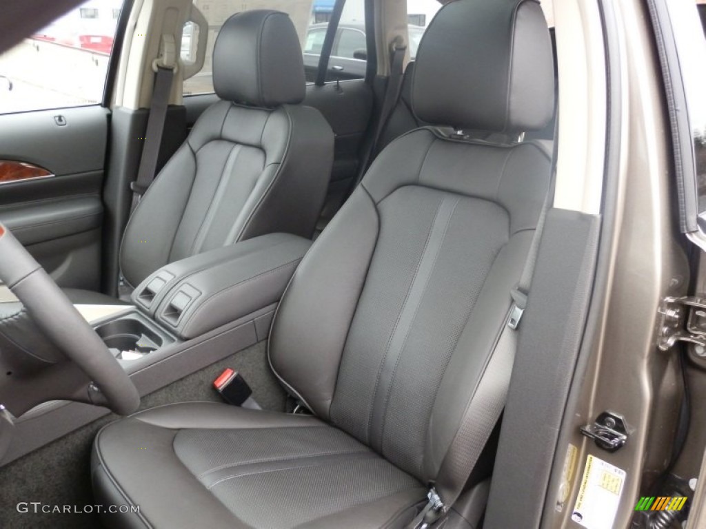 2012 MKX AWD - Mineral Gray Metallic / Charcoal Black photo #9