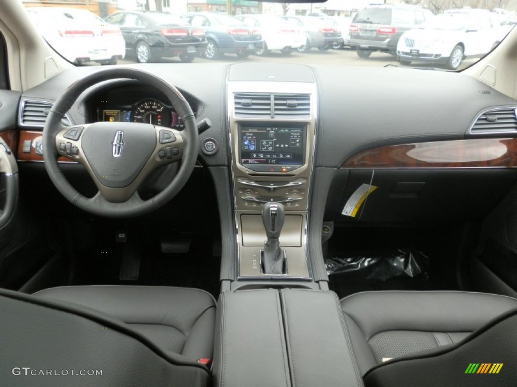 2012 MKX AWD - Mineral Gray Metallic / Charcoal Black photo #11