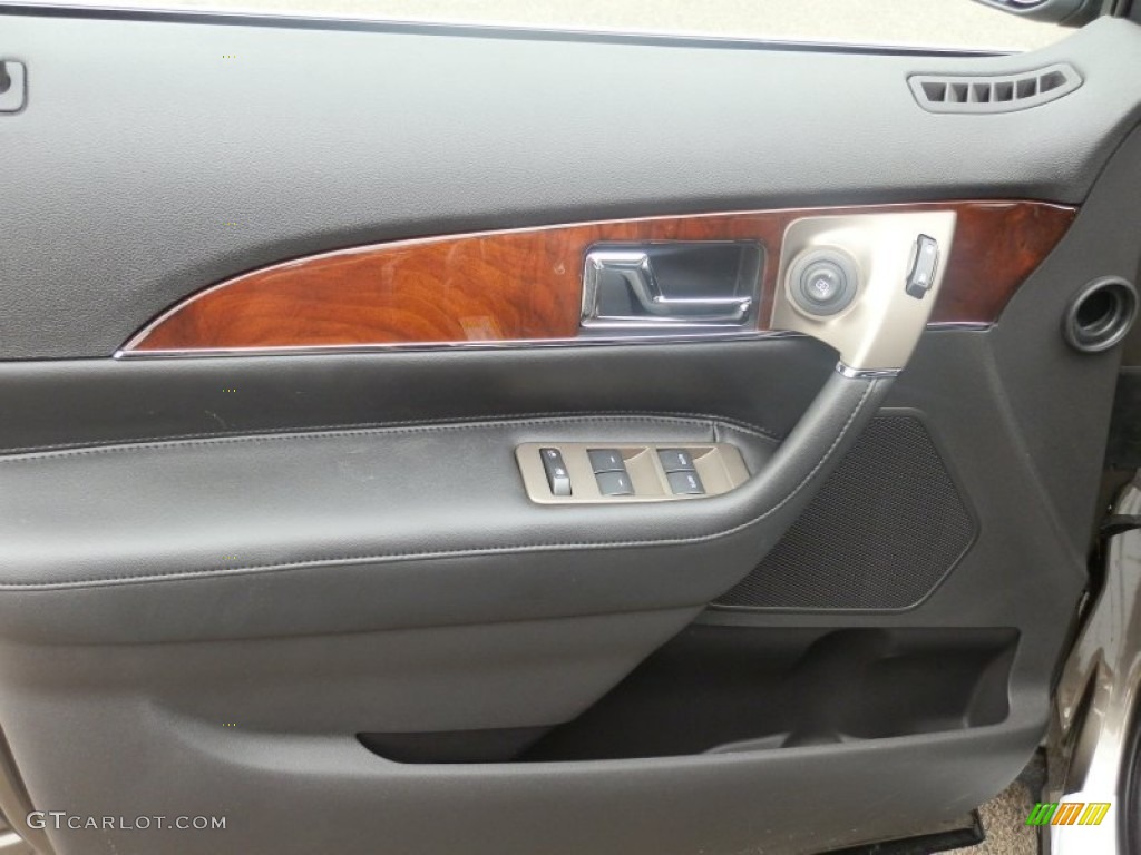 2012 MKX AWD - Mineral Gray Metallic / Charcoal Black photo #14