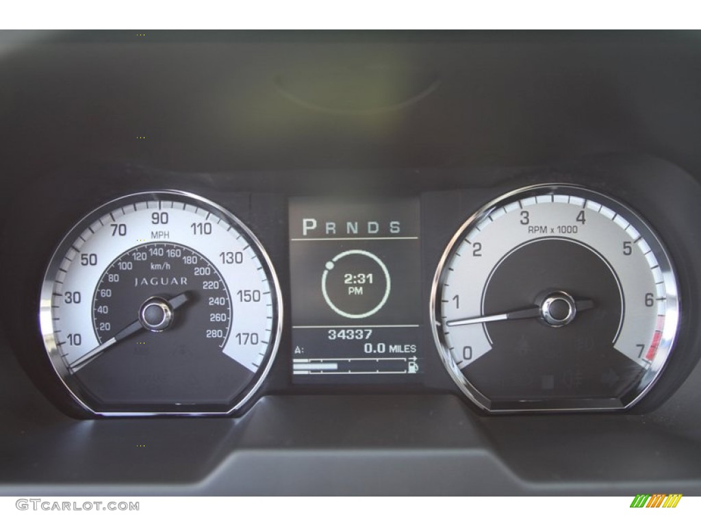 2009 Jaguar XF Supercharged Gauges Photo #60837665