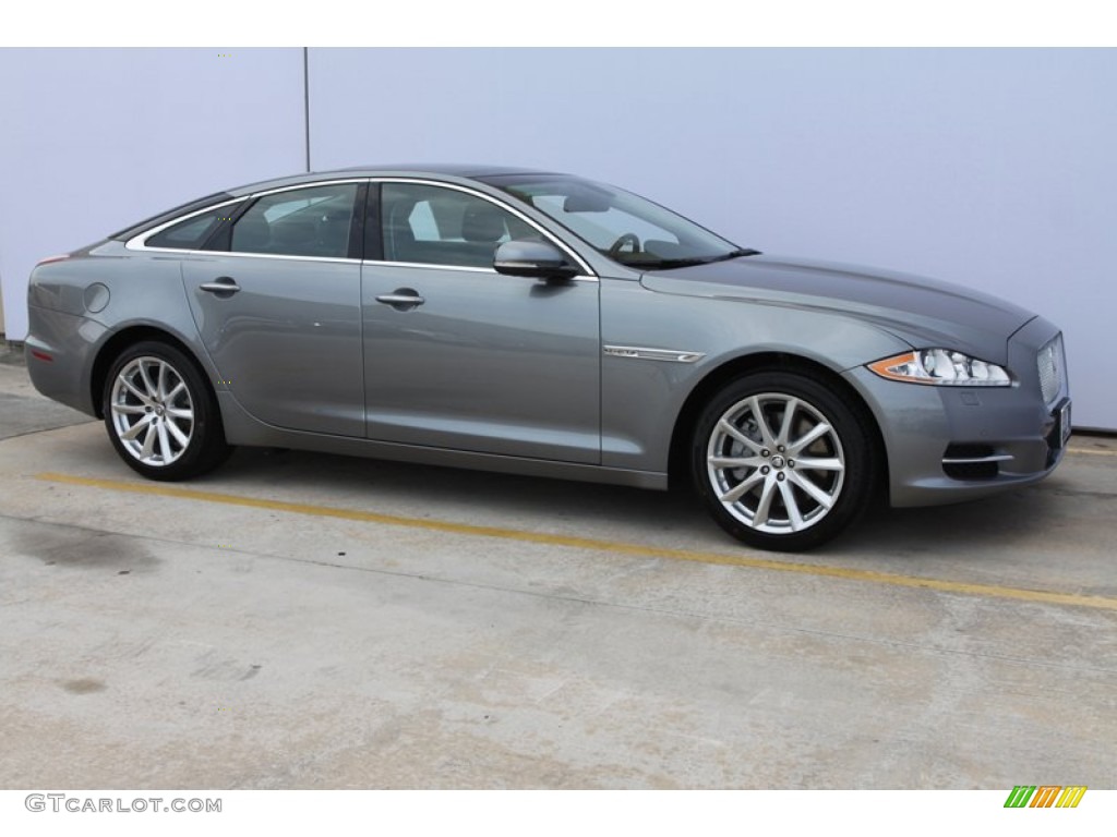 Lunar Grey Metallic 2012 Jaguar XJ XJ Exterior Photo #60837785