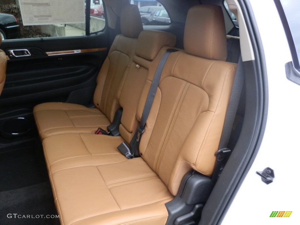 Charcoal Black/Canyon Interior 2012 Lincoln MKT EcoBoost AWD Photo #60837833