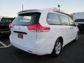 2011 Super White Toyota Sienna V6  photo #6