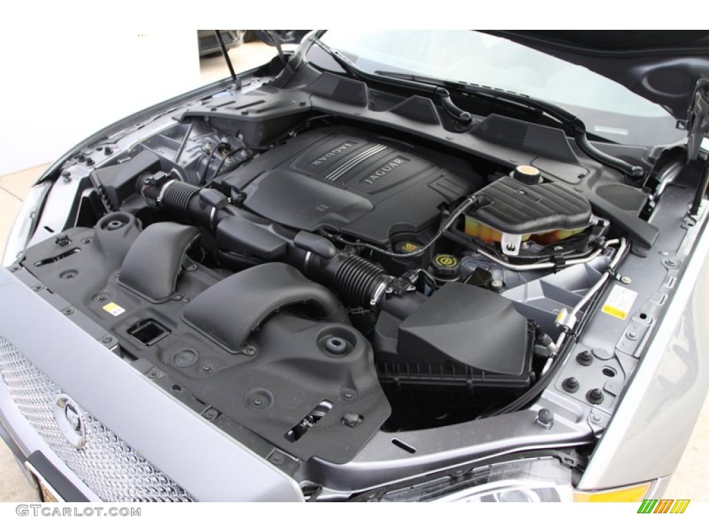 2012 Jaguar XJ XJ 5.0 Liter DI DOHC 32-Valve VVT V8 Engine Photo #60838070