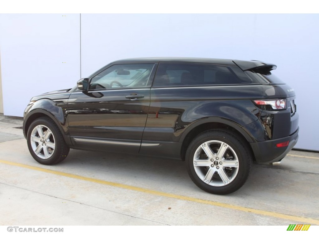Barolo Black Premium Metallic 2012 Land Rover Range Rover Evoque Coupe Pure Exterior Photo #60838400