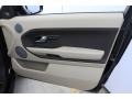 Almond/Espresso 2012 Land Rover Range Rover Evoque Coupe Pure Door Panel