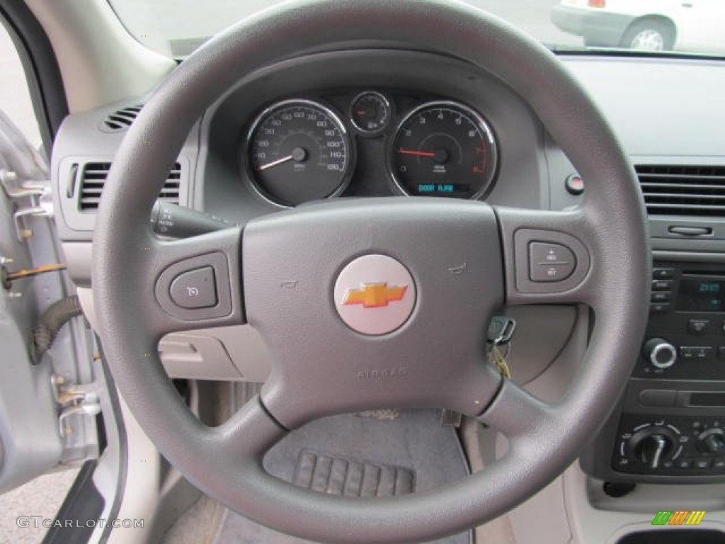 2005 Chevrolet Cobalt LS Sedan Gray Steering Wheel Photo #60841693