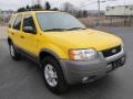 Chrome Yellow 2002 Ford Escape XLT V6 4WD Exterior