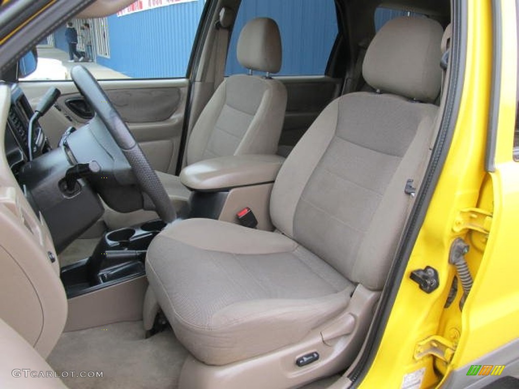 Medium Graphite Interior 2002 Ford Escape XLT V6 4WD Photo #60841933