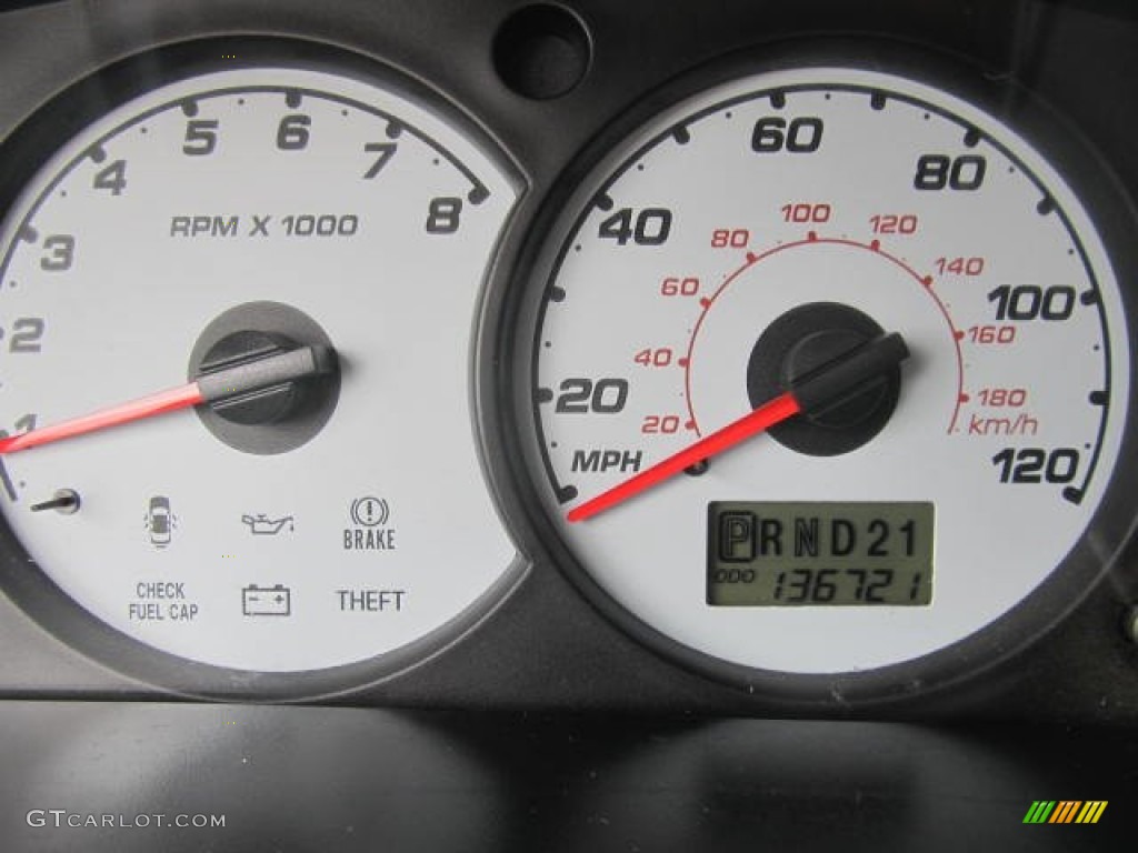 2002 Ford Escape XLT V6 4WD Gauges Photo #60841994