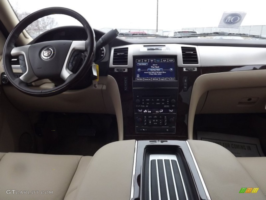 2012 Cadillac Escalade Premium AWD Cashmere/Cocoa Dashboard Photo #60842938