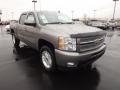 Graystone Metallic - Silverado 1500 LTZ Crew Cab 4x4 Photo No. 3