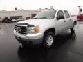 2012 Quicksilver Metallic GMC Sierra 1500 SLE Crew Cab 4x4  photo #1