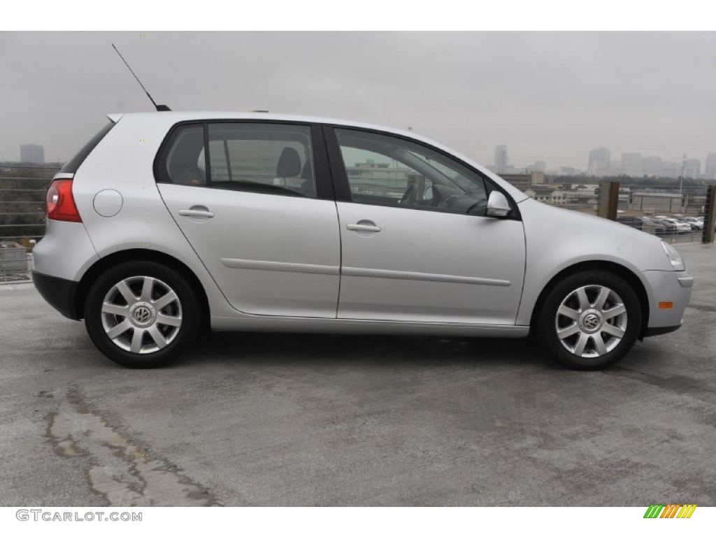 Reflex Silver Metallic 2009 Volkswagen Rabbit 4 Door Exterior Photo #60844437