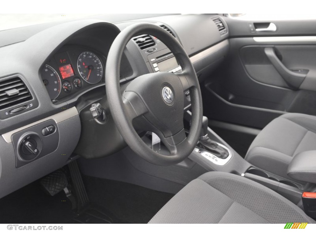 Art Grey Interior 2009 Volkswagen Rabbit 4 Door Photo #60844462