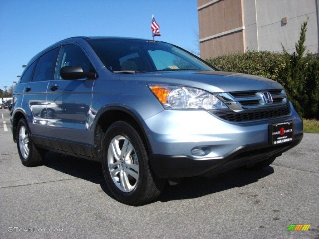 2011 CR-V EX - Glacier Blue Metallic / Gray photo #1